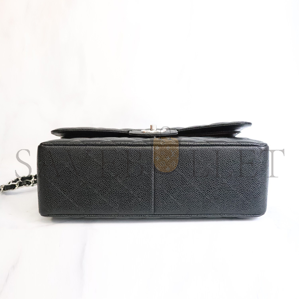 CHANEL MASTER CLASSIC FLAP SMALL BLACK A01113 (23*14.5*6cm)